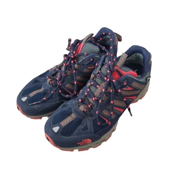 The North Face Low Top Trail Goretex Athletic Hiking Shoes - Picture 3 of 6